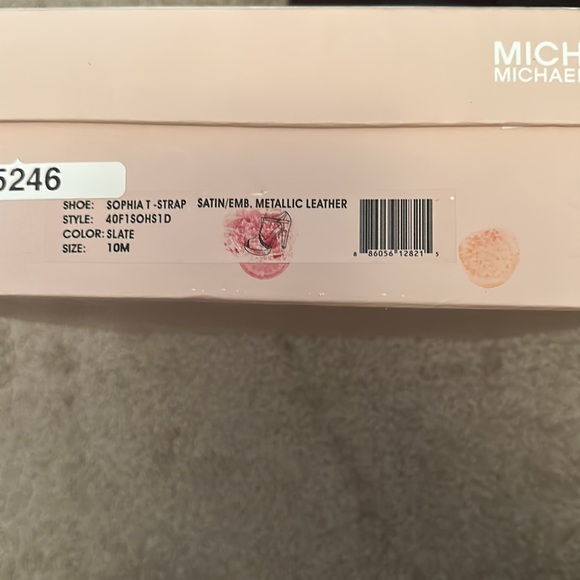 Metallic Leather Michael Kors Heels - Picture 3 of 3